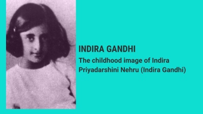Indira Gandhi Childhood image